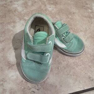 Toddler Vans Aqua Color Size 6 - Unisex Vans -